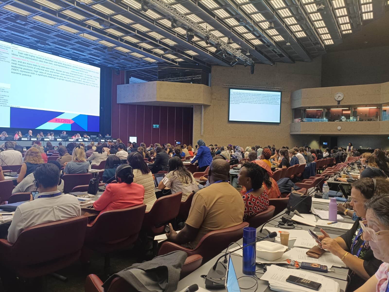 Delegados na Conferência